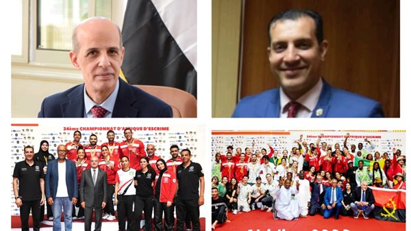 بنى سويف تحتفل بمدير منتخبات السلاح بعد فوز سيدات مصر بذهب أفريقيا