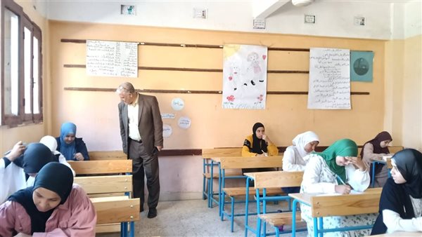 تعليم قنا يؤمن أوراق امتحانات الشهادة الإعدادية ضد الغش
