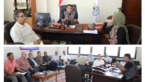 جمال الدين يناقش استغلال أرض في إهناسيا لأصول الدولة
