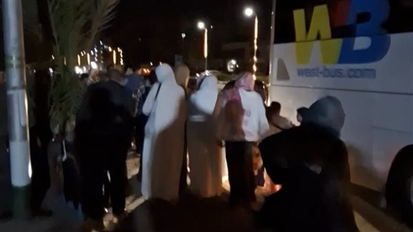 حجاج الدقهلية يعودون إلى الوطن وسط استقبال حافل