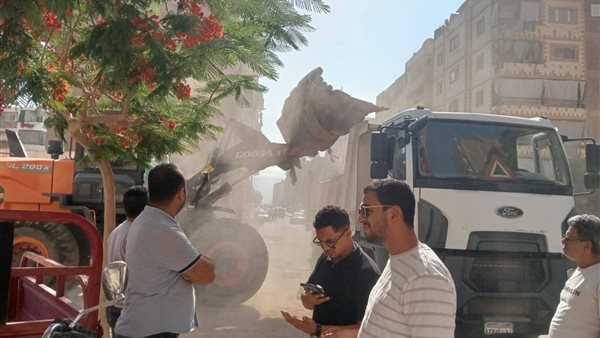 حي عتاقة بالسويس يزيل عشش طيور بعد شكوى مواطن