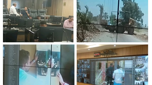 سكرتير بني سويف يتابع تنفيذ الموجة 29 وطرق الأبواب