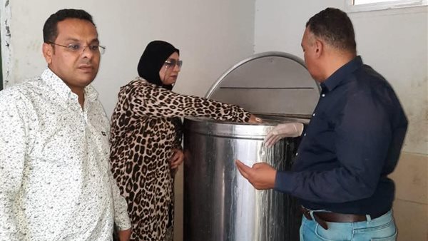 غلق مصنع ألبان غير مرخص في بدروم بمدينة السلام 1
