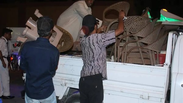 محافظ أسوان يراقب نتائج حملات رفع الإشغالات في الأحياء الجنوبية والغربية