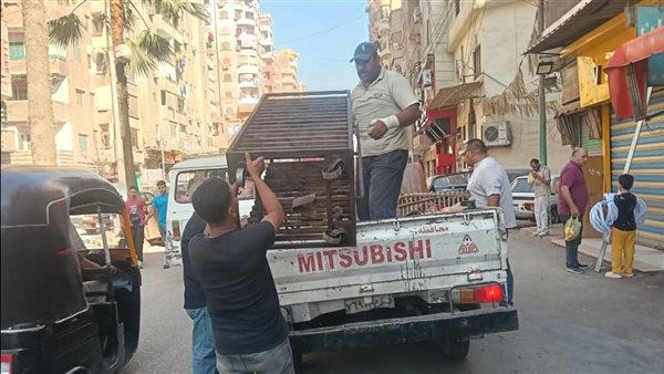 محافظ الدقهلية يتابع حملة لرفع الإشغالات في ميت غمر