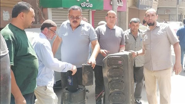 محافظ الدقهلية يتابع مصادرة 157 جهاز صوت للتصدي للتلوث السمعي