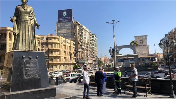 محافظ الدقهلية يزور ميدان أم كلثوم ويشدد على حماية المساحات الخضراء