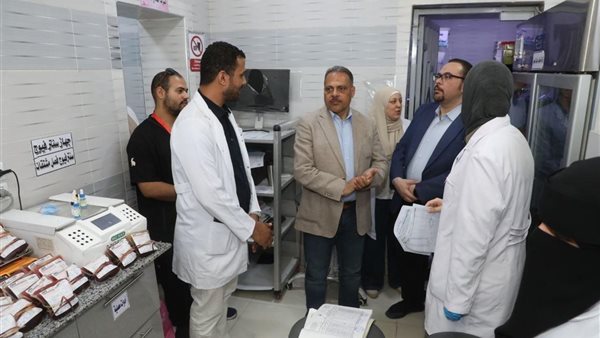 محافظ الشرقية يزور مستشفى أبو كبير المركزي لتفقد العمل