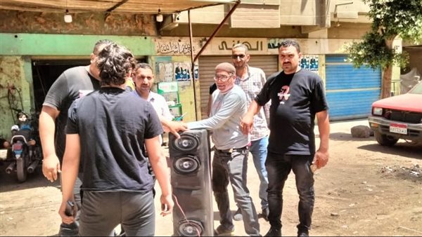 مصادرة 78 جهاز صوتي في ميت غمر لمكافحة التلوث السمعي