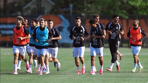 منتخب مصر يحتفل بالتدريب الثاني في أوهايو قبل مواجهة البرازيل الودية
