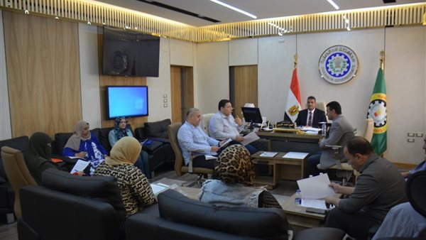 نائب محافظ الدقهلية يرأس لجنة التصرفات العقارية بجمصة