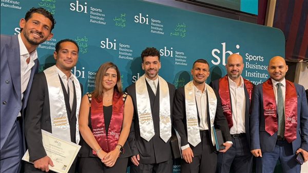 نصر الدين عزام يدرس ماجستير الإدارة الرياضية في جامعة برشلونة