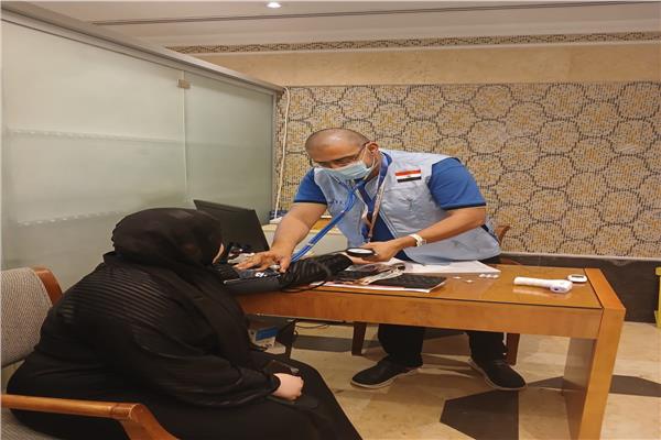وزارة الصحة: تقديم 24 ألف خدمة طبية عبر عيادات الحج المصرية
