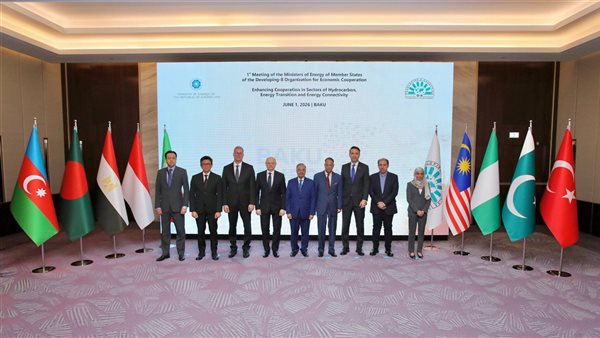 وزير البترول يشارك في اجتماع وزراء الطاقة لدول الثماني النامية