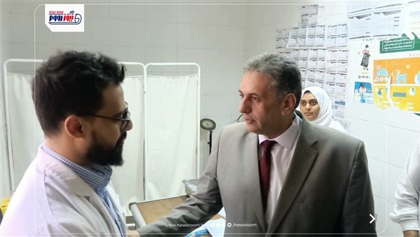 وكيل صحة كفر الشيخ يزور وحدة ميت الديبة الطبية