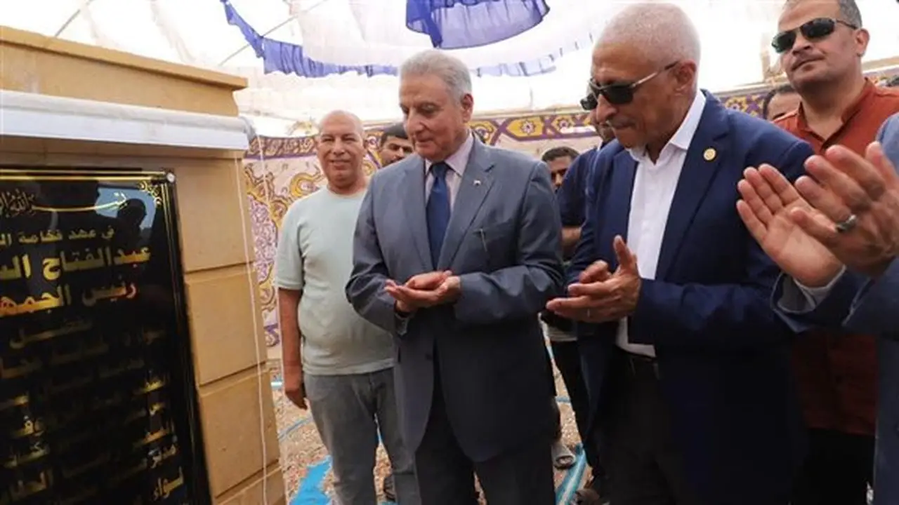 محافظ شمال سيناء يضع حجر الأساس لمكتبة مصر العامة في العريش