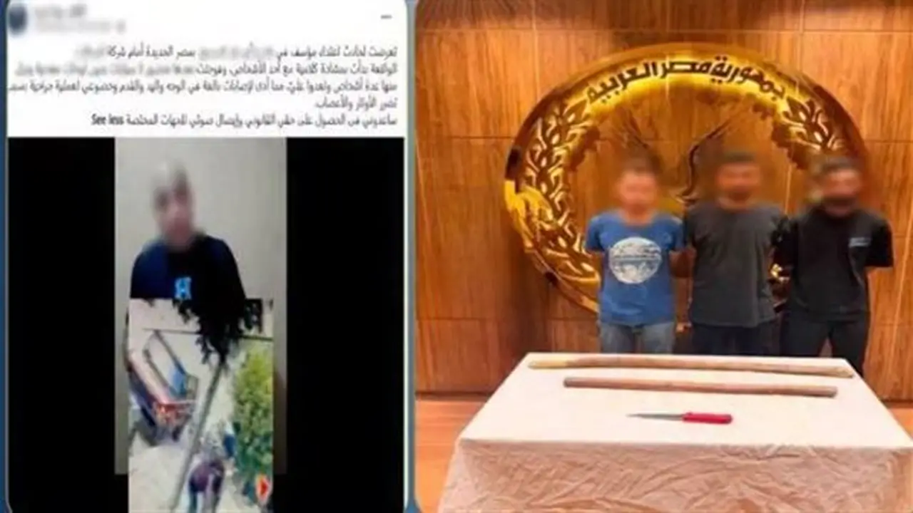 مشاجرة بالأسلحة البيضاء في عين شمس بسبب خلافات لهو الأطفال (فيديو)