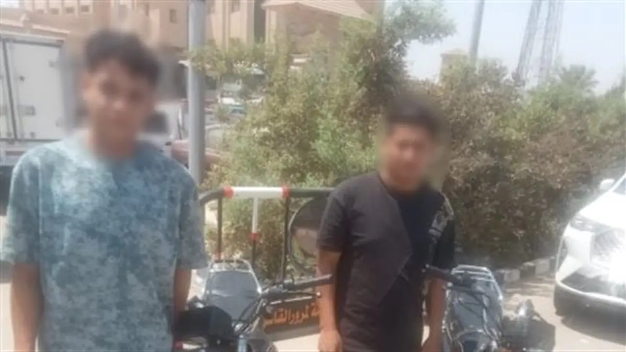 طالبان يستعرضان على دراجتين ناريتين في المقطم وينتهيان أمام جهات التحقيق