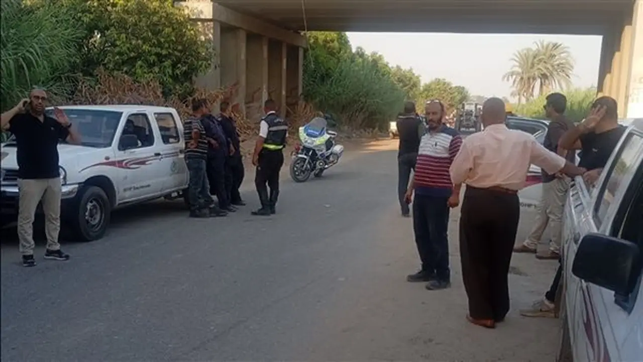 السيطرة على تسريب خط الغاز بعد انفجاره في ترعة الإسماعيلية