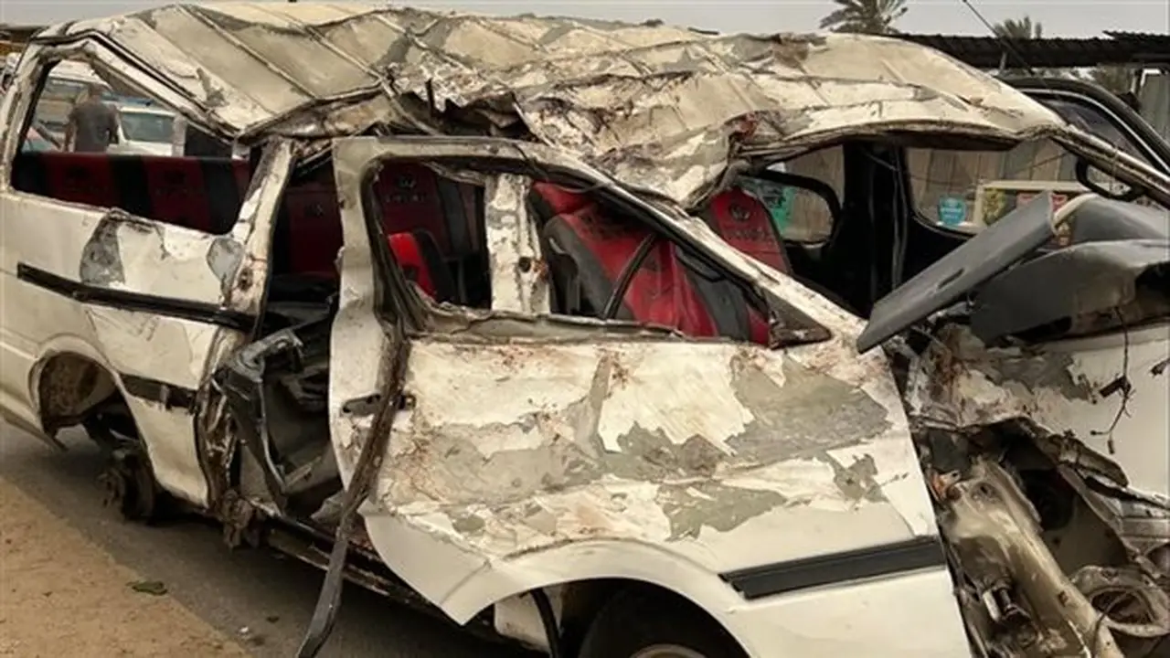 استقرار الحالة الصحية للعمال المصابين في حادث انقلاب ميكروباص على الطريق الصحراوي الغربي بالفيوم