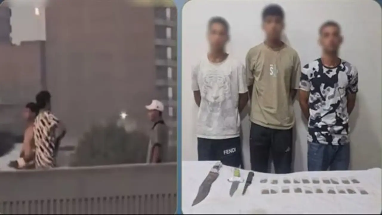 ضبط 3 أشخاص بتهمة ترويج المخدرات بعد فضحهم في فيديو على الطريق الدائري بالخصوص