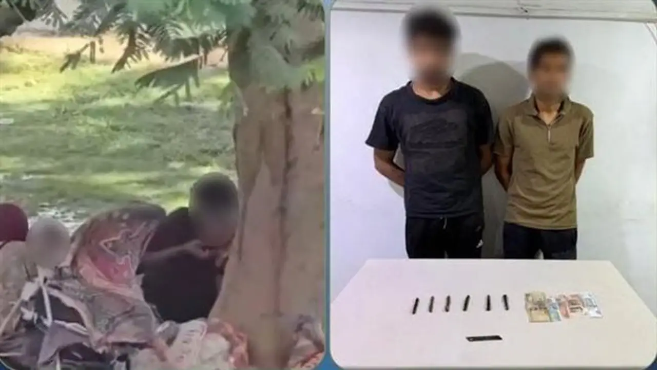 ضبط شخصين لتعاطي المخدرات في حديقة بالحي السابع بأكتوبر بعد تداول فيديو على السوشيال ميديا