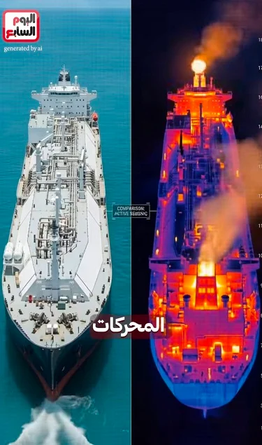 المسح الحراري للسفينة المسح الحراري للسفينة