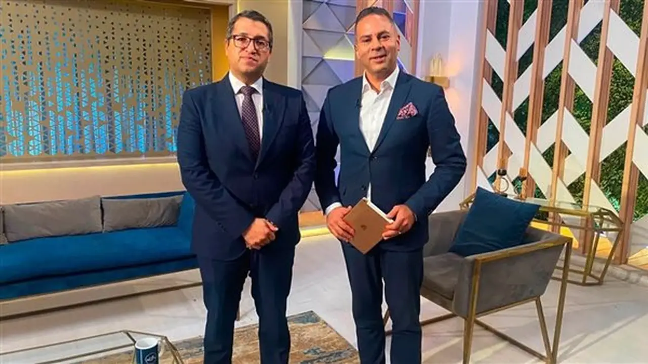 أسامة السعيد ضيف برنامج “يحكى أن” مع محمد عبده بدوي على شاشة القناة الأولى