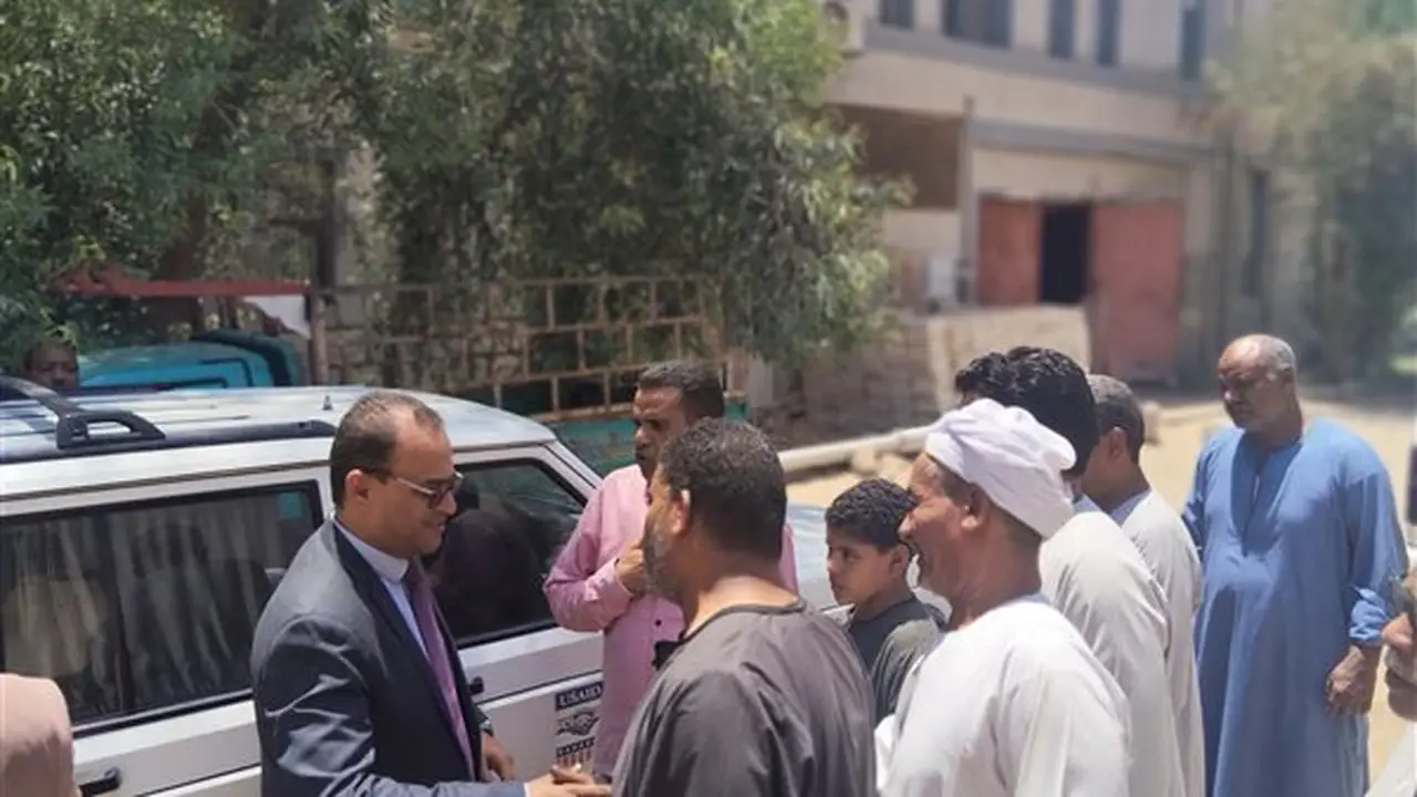 وكيل وزارة الصحة بقنا يتفقد مستوى الخدمات الصحية بوحدة أبنود
