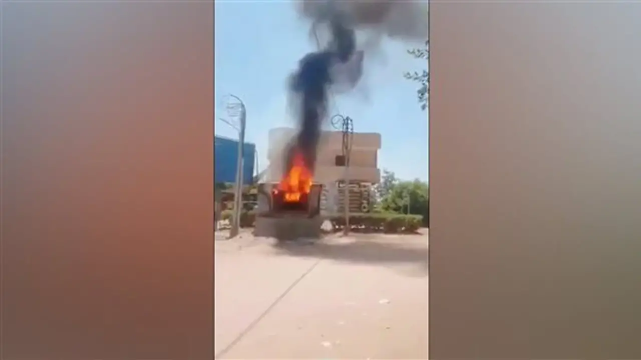 اندلاع حريق في محول كهرباء بعزبة «مصباح» في الغربية دون خسائر بشرية