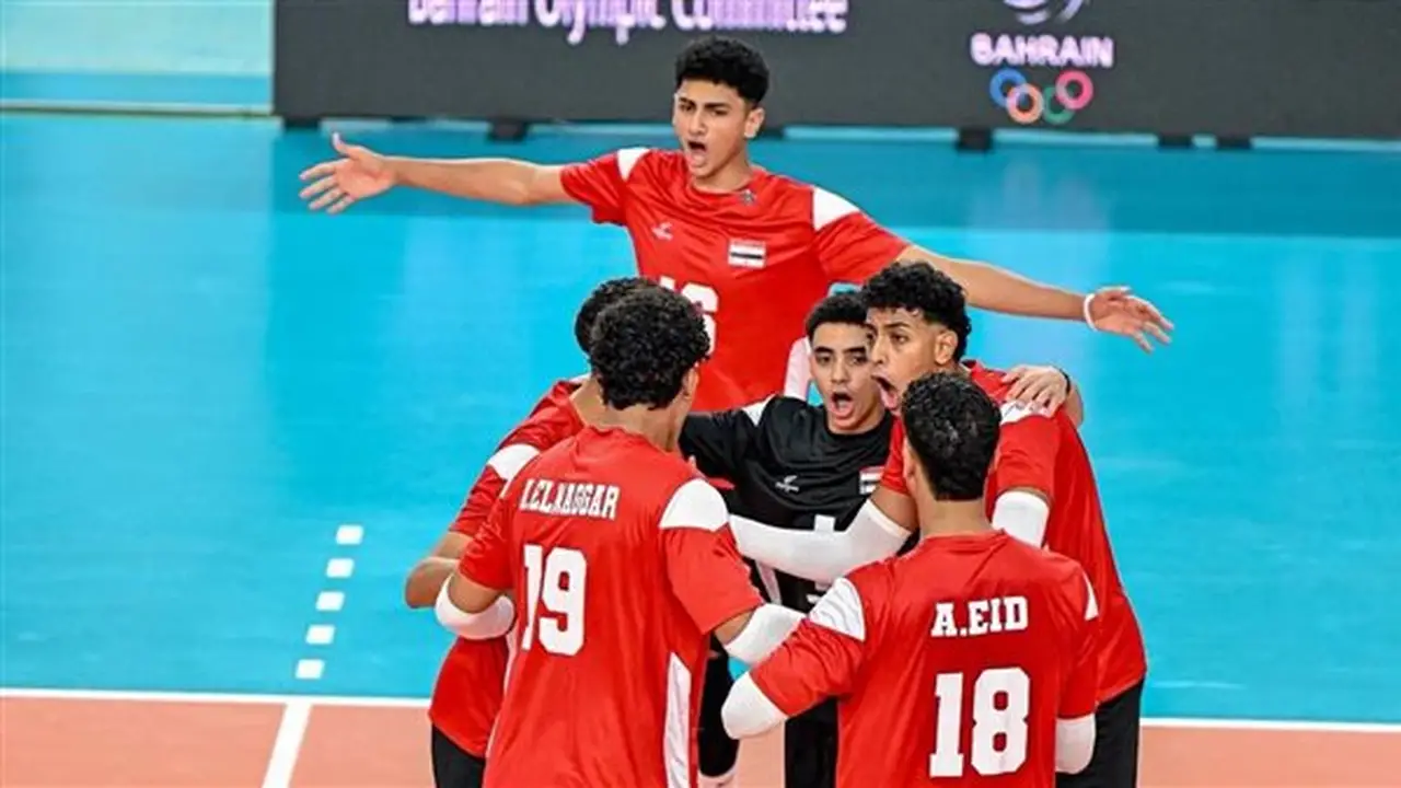 منتخب الناشئين المصري يحقق فوزًا جديدًا في البطولة العربية للكرة الطائرة على حساب السعودية