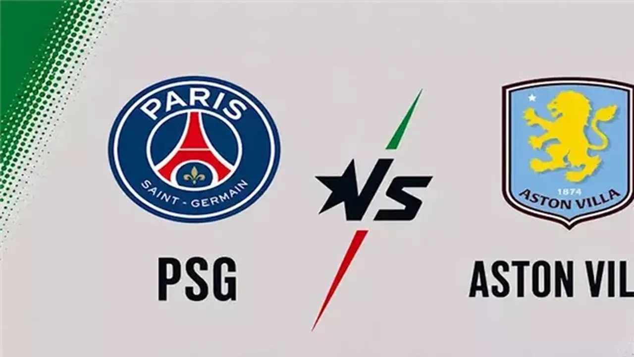 بث مباشر لمباراة باريس سان جيرمان وأستون فيلا في كأس السوبر الأوروبي