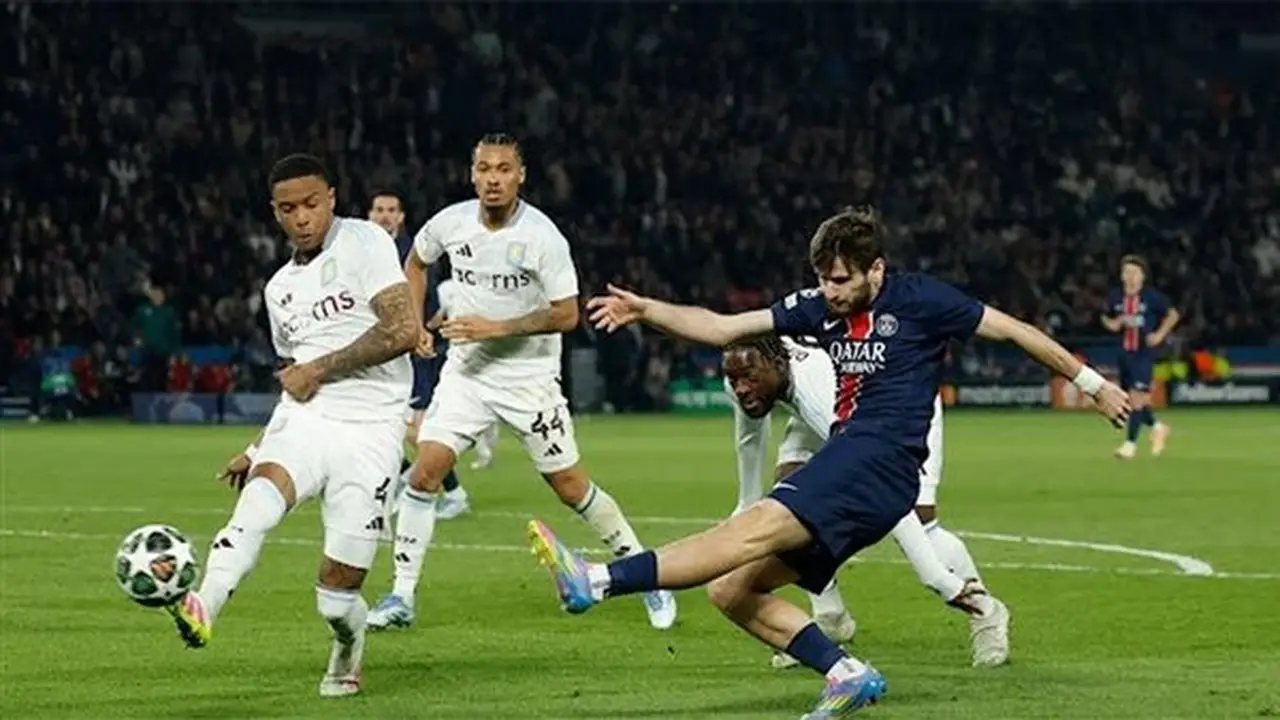 باريس سان جيرمان يتقدم 2-1 أمام أستون فيلا في السوبر الأوروبي بهدف ديزيري