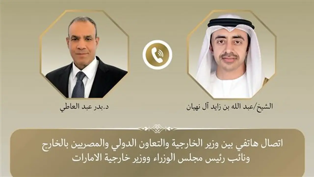 وزير الخارجية المصري يناقش مع نظيره الإماراتي العلاقات الثنائية والتطورات الإقليمية