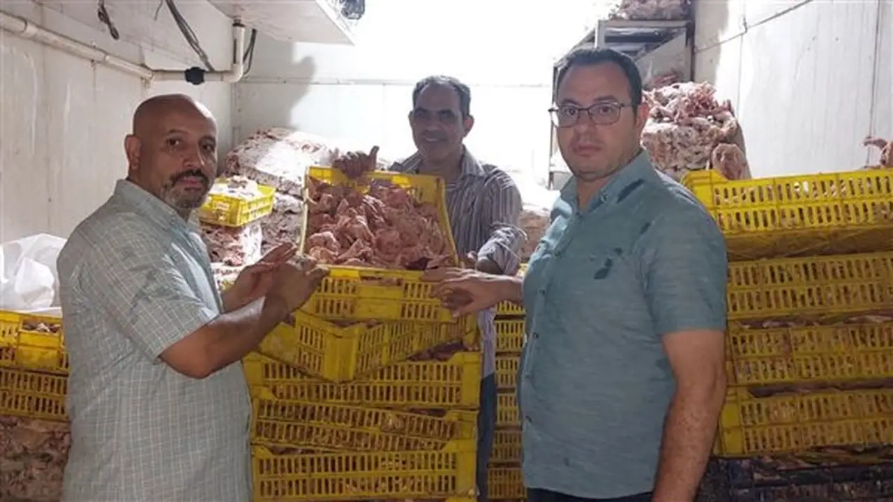 ضبط 28 طن من اللحوم والأغذية الفاسدة و36 ألف زجاجة مشروبات طاقة مجهولة المصدر في الجيزة