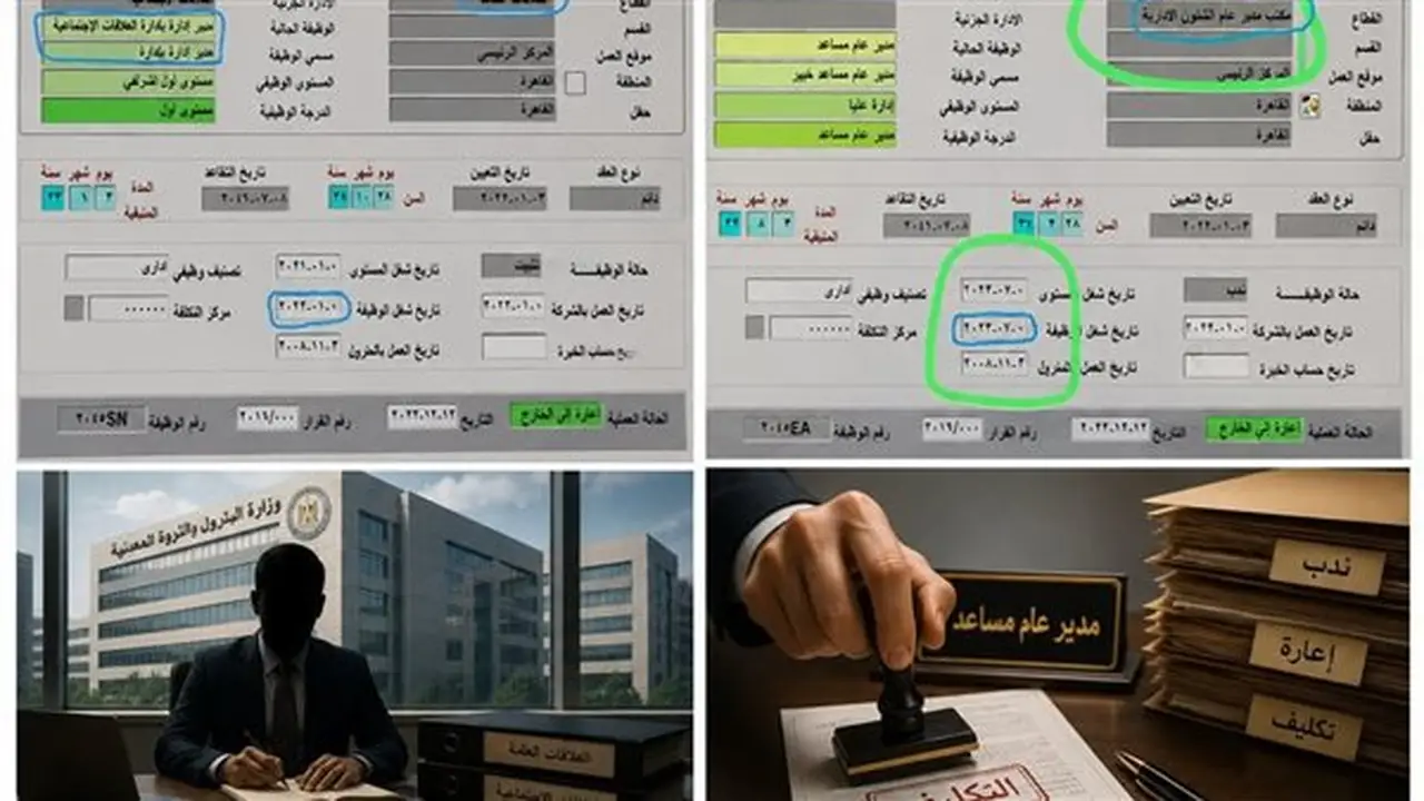 تساؤلات حول لجنة العلاقات العامة بقطاع البترول: مستندات تكشف عن المحسوبية في اختيار الأعضاء