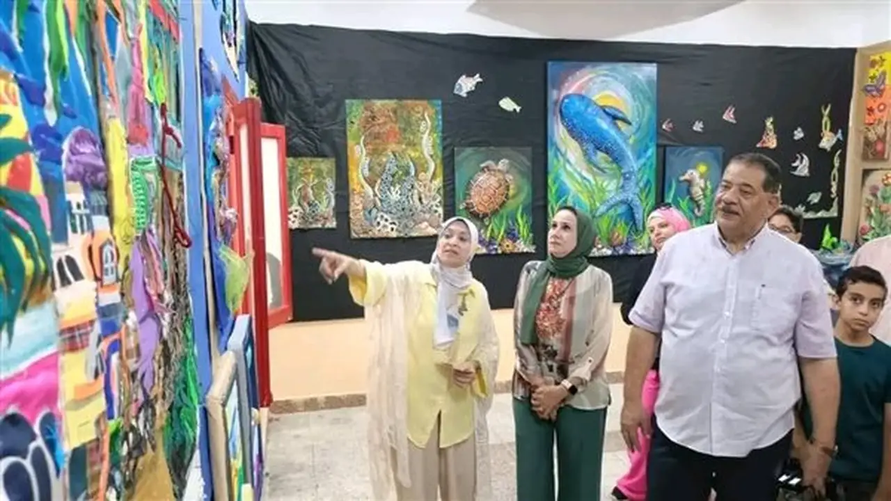 ختام معرض اكتشاف المبدعين بإدارة شرق الإسكندرية التعليمية