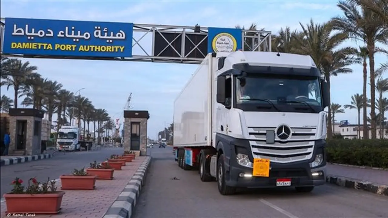 ميناء دمياط: تداول 62 ألف طن بضائع وتصدير حوافظ زراعية وصناعية