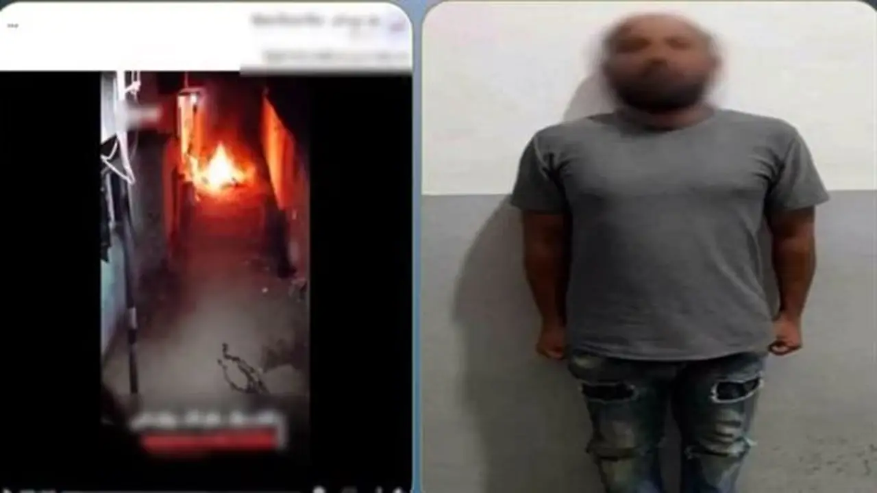 عاطل يشعل النار في متعلقات والدته ويعتدي عليها بمحافظة المنوفية (فيديو)