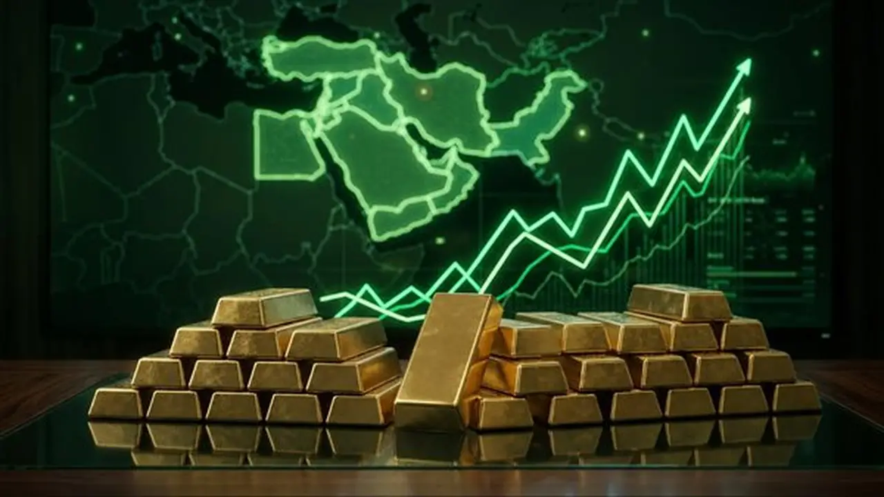 مؤشر الذهب يرتفع 0.61% والأوقية تقترب من 4380 دولارًا في ظل ترقب الأسواق العالمية