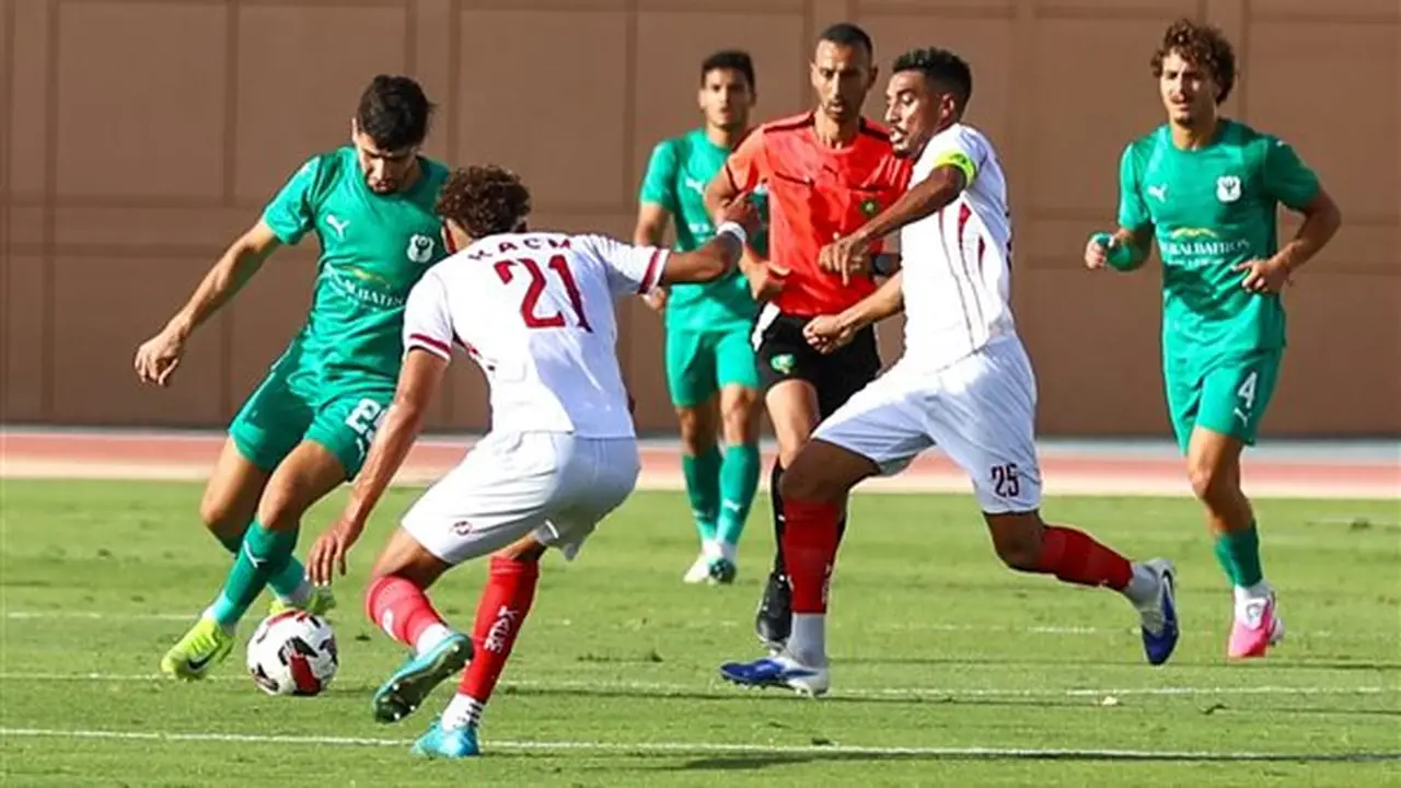 المصري يتفوق على الكوكب المراكشي بثلاثية نظيفة في ثاني ودياته بالمغرب