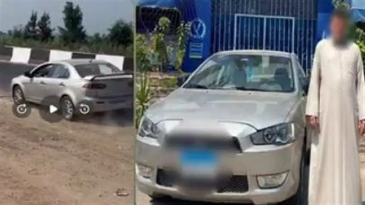 القبض على سائق خالف الاتجاه أعلى كوبري في الشرقية