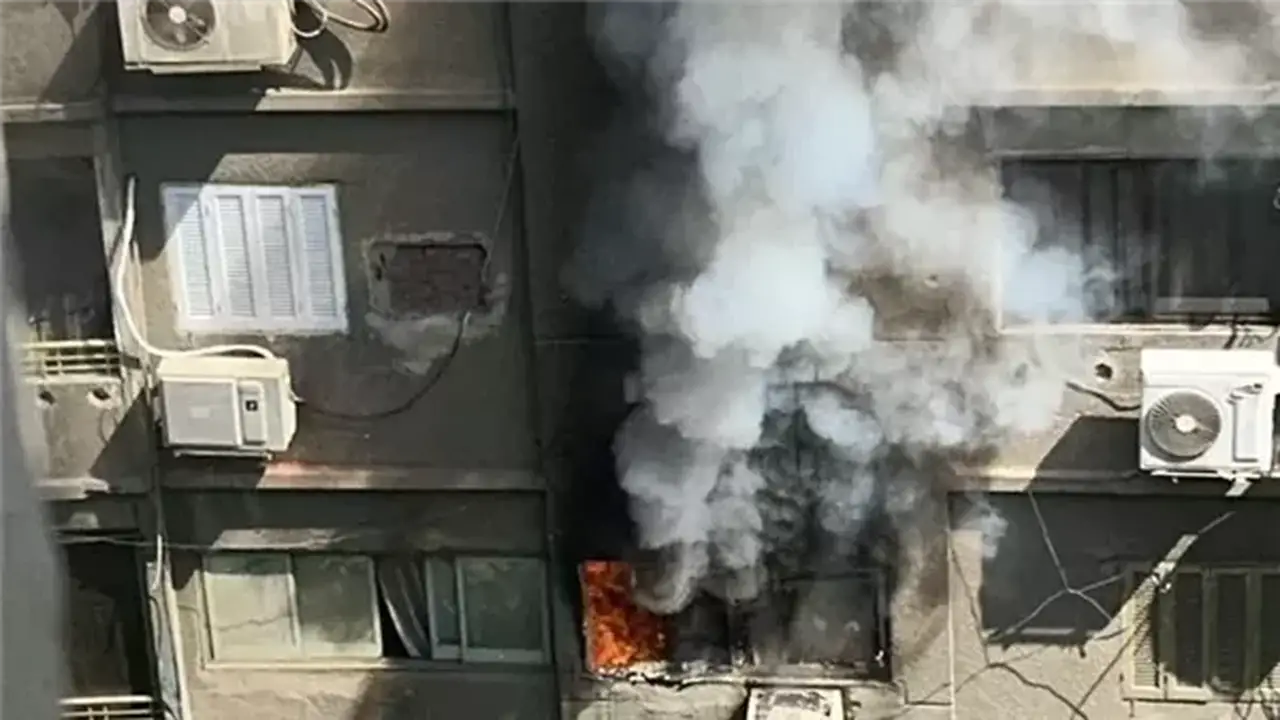 إخماد حريق داخل شقة سكنية في منطقة البساتين دون إصابات