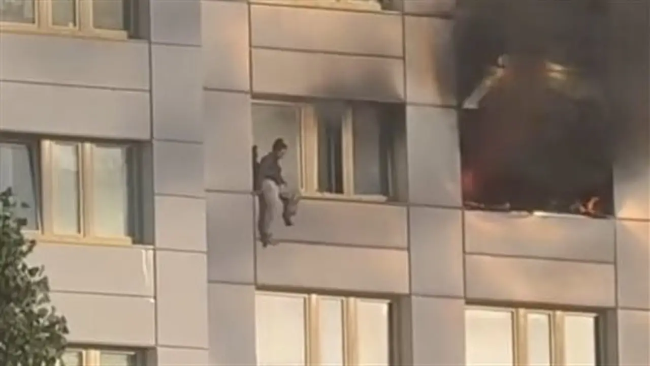 إصابة شخص في حريق بشقة سكنية بمدينة قليوب