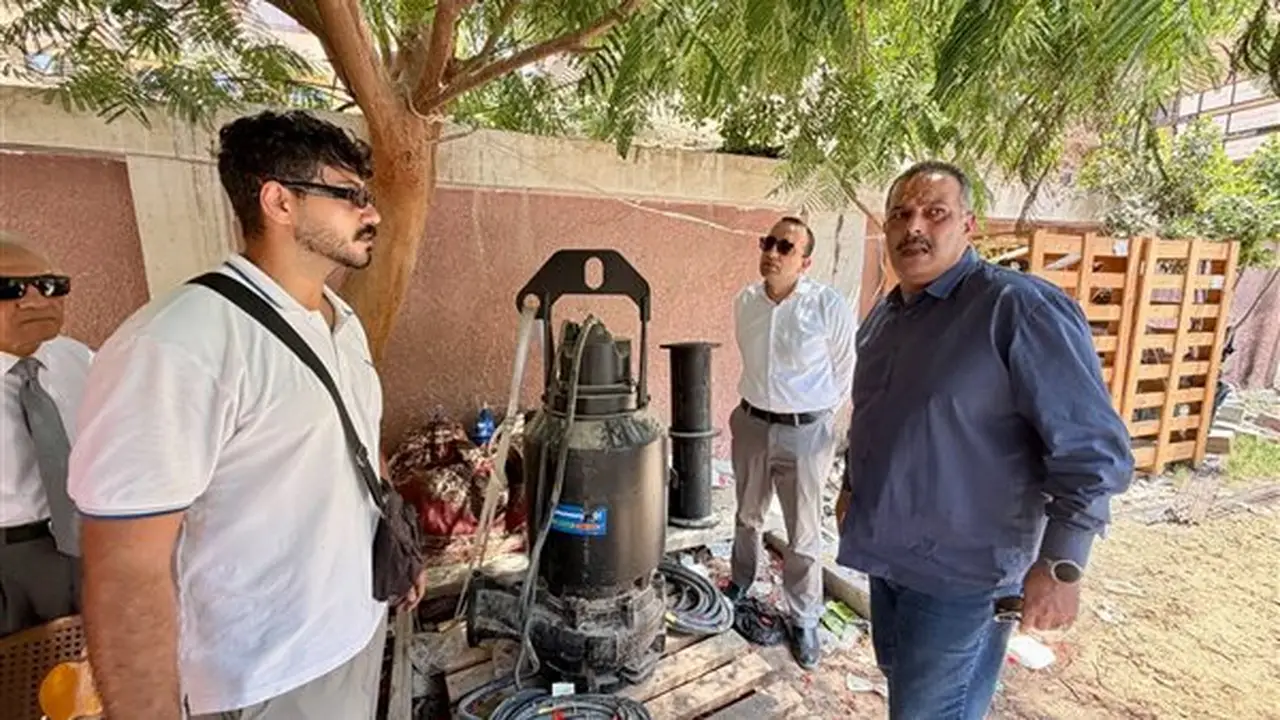 نائب محافظ الإسماعيلية يتفقد مشروع تطوير منظومة الصرف الصحي بأرض الجمعيات