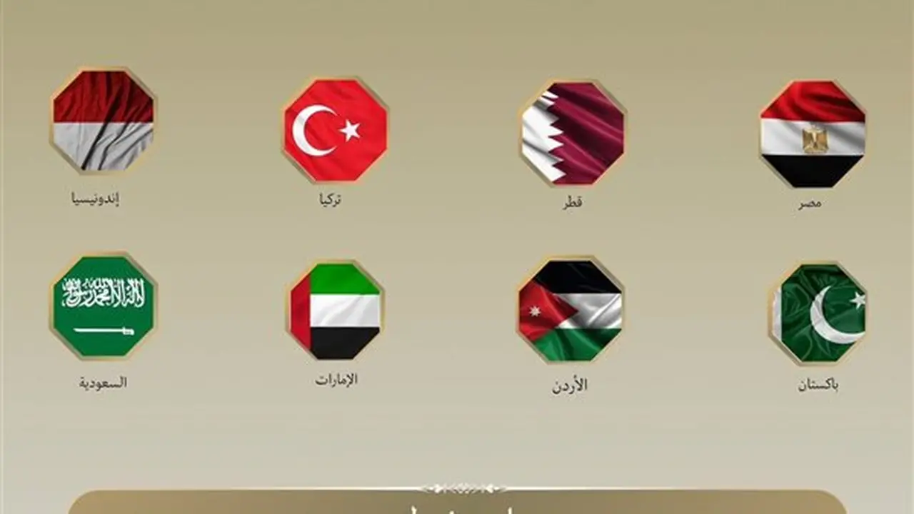 بيان عاجل لمصر و7 دول عربية وإسلامية حول رفض إسرائيل لخارطة إنهاء النزاع في غزة