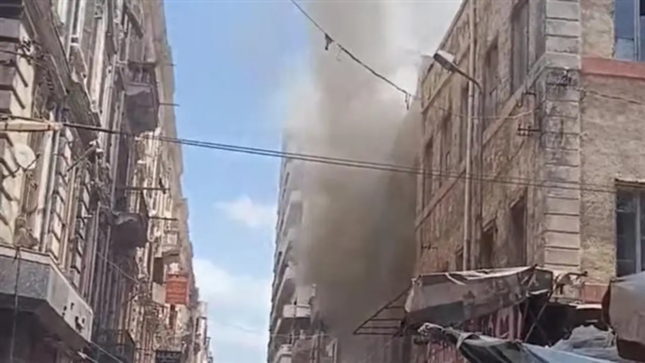 حريق يندلع في غرفة بإدارة غرب التعليمية بالإسكندرية