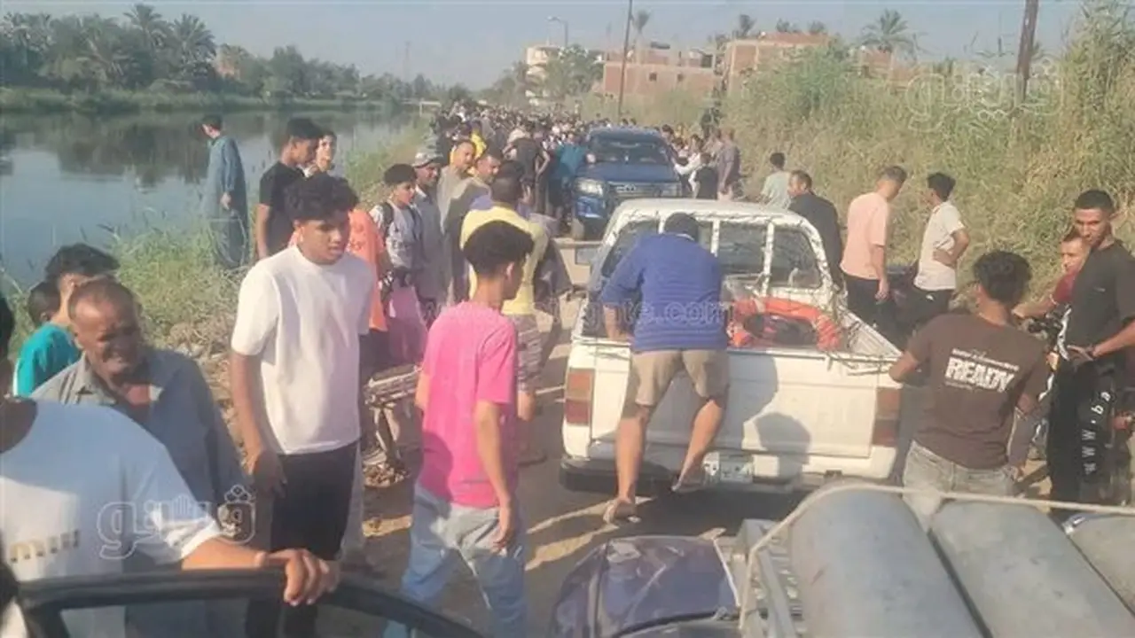 مصرع زوجين غرقًا في رشاح ببلبيس: الأهالي ينتشلون جثة الزوجة والبحث مستمر عن الزوج