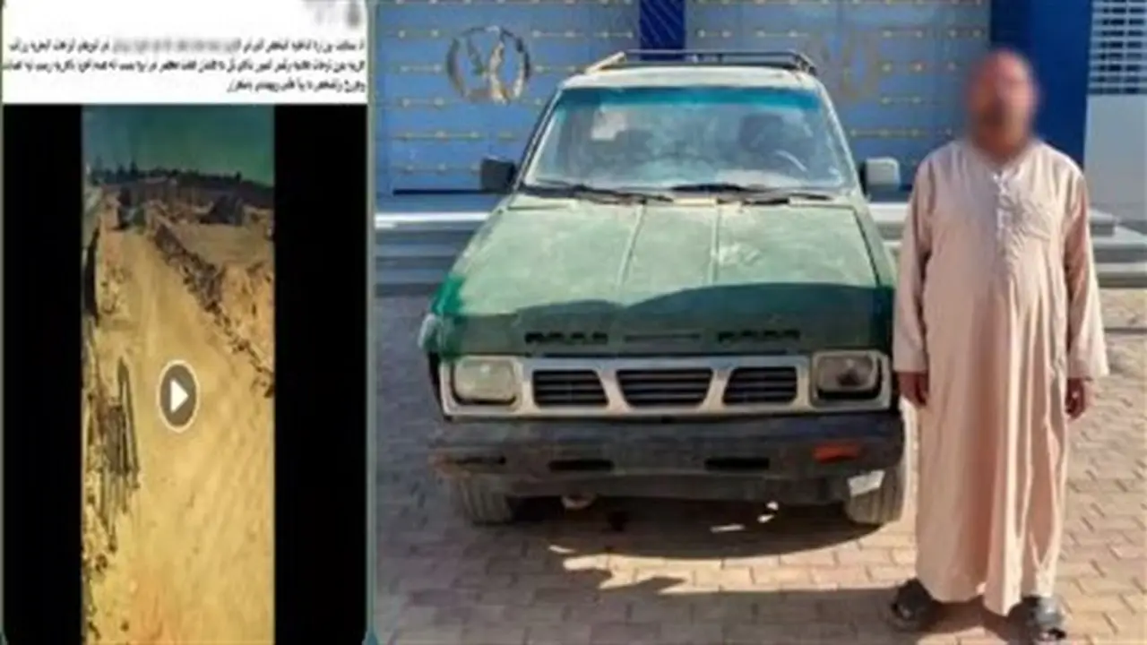 الأمن يضبط متهمًا بهدم سور منزل بسيارة ربع نقل في الواحات بعد تداول فيديو الواقعة
