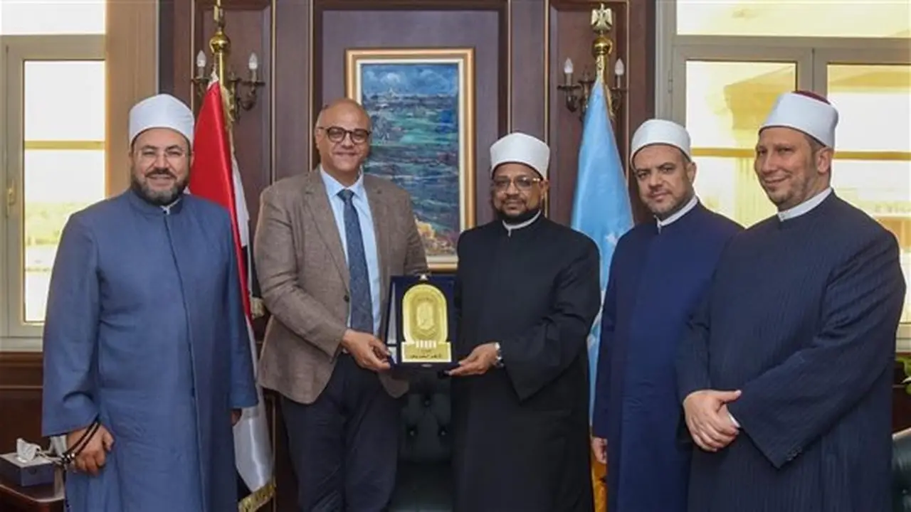 محافظ الإسكندرية يستقبل الأمين العام لمجمع البحوث الإسلامية في زيارة رسمية